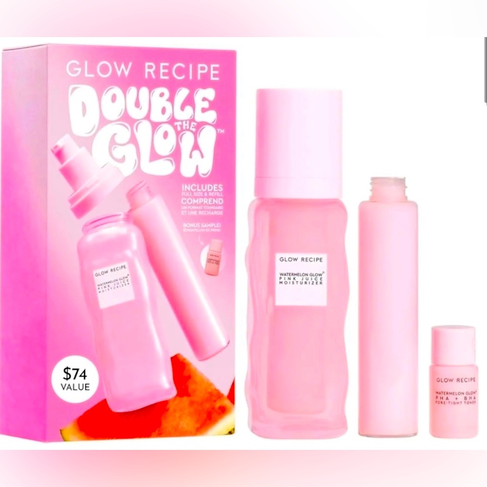 Glow Recipe Double The Glow Set 🍉